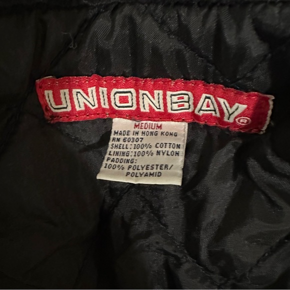 UNIONBAY Black Quilted Jacket - Picture 3 of 3